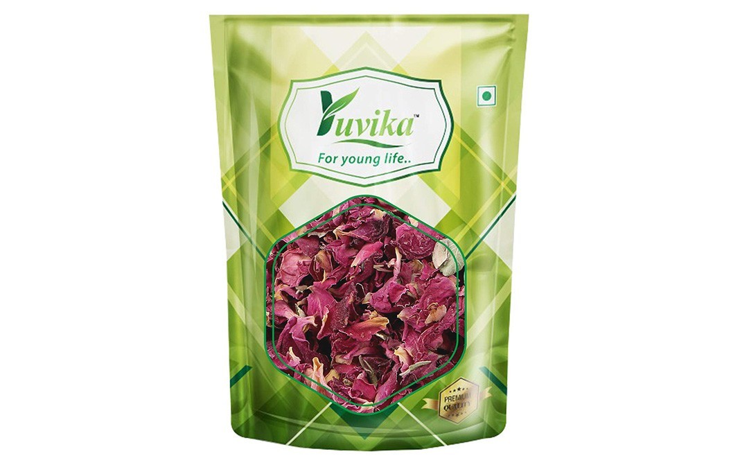 Yuvika Patti Rose Gallica- Dry Rose Petal   Pack  100 grams